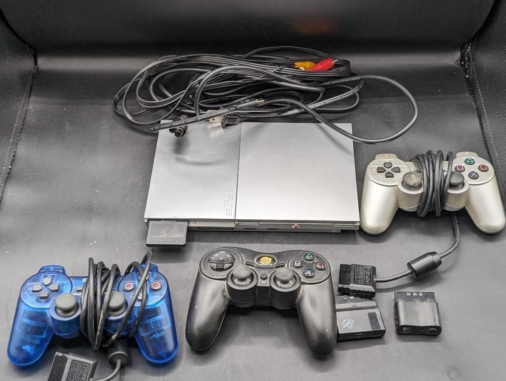 Playstation 2 w/ (3) Controllers