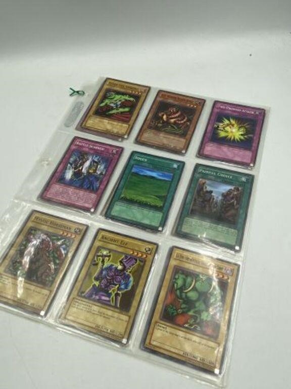 LOT OF 18 DIFFERENT YU-GI-OH CARDS MINT CONDITION