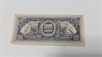 1945 PHILIPPINES 1000 PESOS JAPANESE BANKNOTE