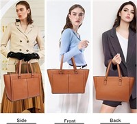LUCSIS Handbag and Tote Bag for Women, Top Handle