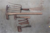Hand Yard tools and wrenches