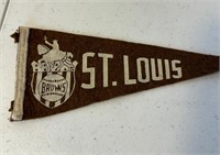 Vintage St. Louis Browns Penant Baseball