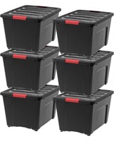 IRIS USA 50.2L STACKABLE PLASTIC STORAGE BINS