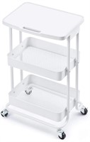 TOOLF 3 TIER ROLLING UTILITY CART WITH PRACTICAL