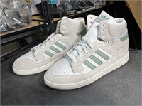 Adidas sneaker, gray/green, size 12.5, GY2537