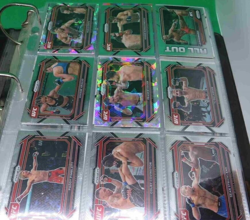 360+ UFC Cards In Binder Jon Jones / RC's / Insert