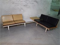 George Nelson Modular Furniture Bench.Loveseat