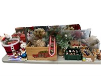 A Large Assortment Of Christmas Decorations