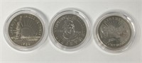 (3) Commemorative Half Dollars