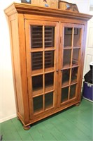 Double door bookcase