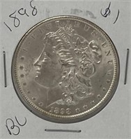 BU 1898 Morgan Dollar