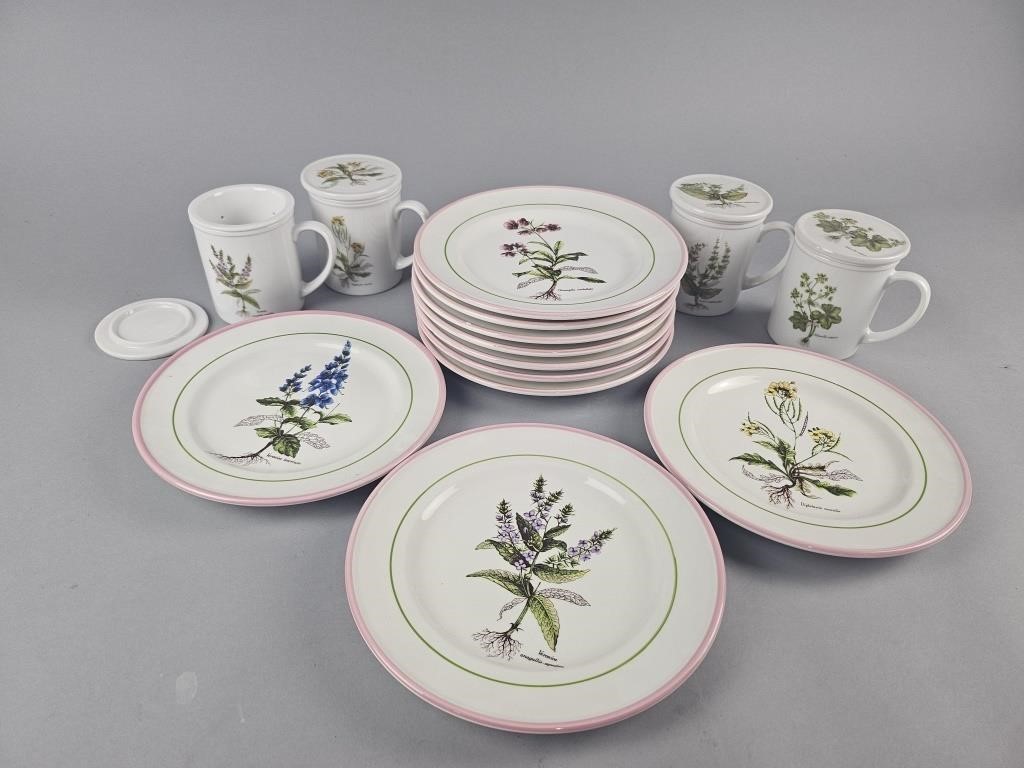 Vintage Primula Botanical Plates & More!