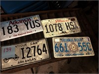 Type Set Tray & License Plates