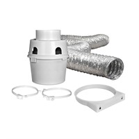 $21  4 in. X 5 ft. Indoor Dryer Vent Kit with Duct