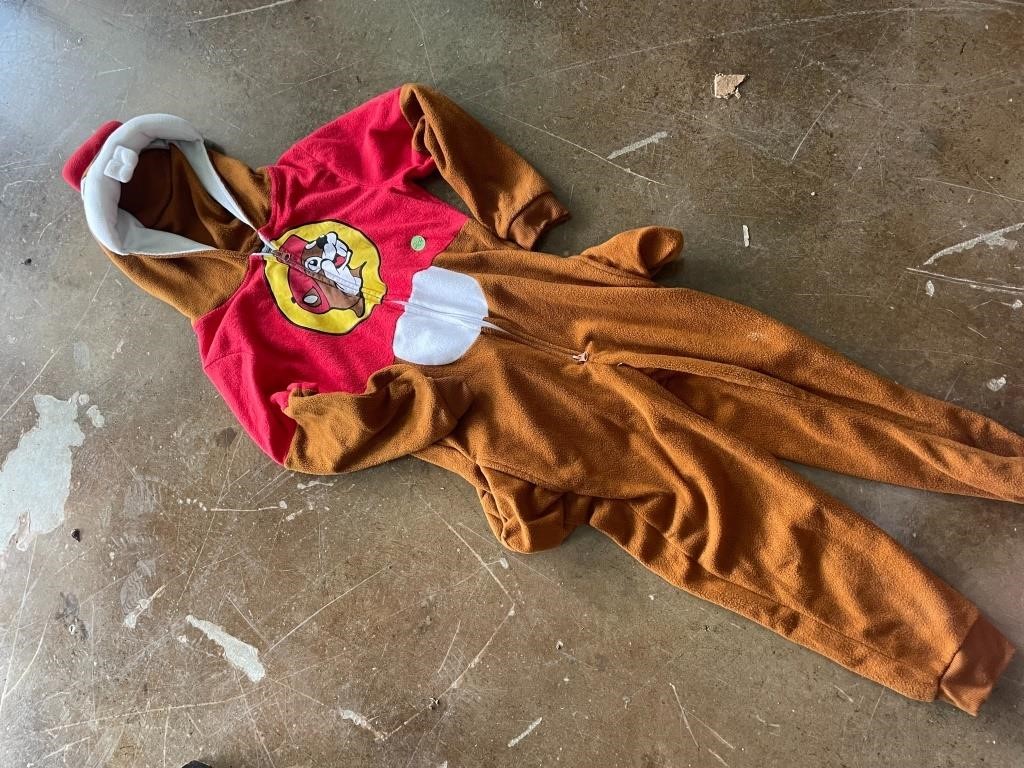 Youth XS Bucees Onesie
