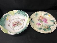 R.S. Prussia Bowl & Plate