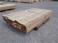 Qty Of 5/4 In. x 4 In. x 6 Ft. Low Grade Western