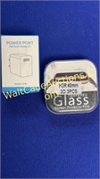 Power Port  And Tempered Glass Apple 40mm