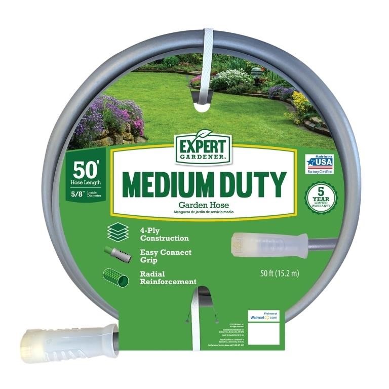 SR1511  Expert Gardener 50' Medium Duty PVC Garden