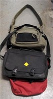Lot w/ laptop case and messenger bags
