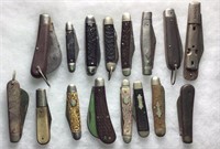 Lot of 16 Pocket Knives