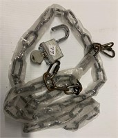 Chain with Lock & Key (NO SHIPPING)