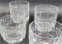 (4) Villeroy & Boch Double Old Fashion Glasses