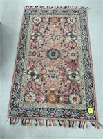 Second oriental rug apx 5x8