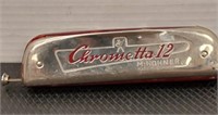 Vintage Chrometta12 Harmonica. Made in Germany