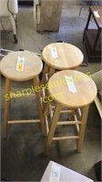 Bar stools (QTY X 3)