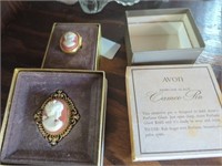 Avon jewelry, Ring, Cameo pen