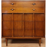 Basic Witz Mid Century Modern Chest Of Drawers