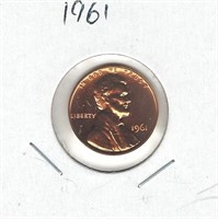 1961 Proof Lincoln Cent