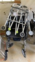 Drive wheelchair with 2 walkers