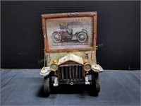 Vintage Car Front Picture Frame, Holds 6"x4" Photo