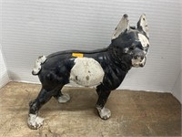 Vintage cast iron dog