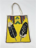 Plateau Native American Indian Beaded Bag