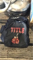 Title boxing duffel bag