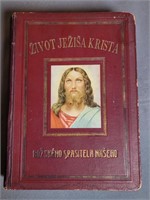 1905 Life Of Jesus Slovakian book