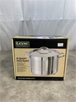 Leyse 8 Quart Stockpot, appears to be new in box