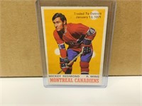 1970-71 OPC Mickey Redmond #175 Hockey Card