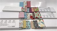 Stampin Up 7 Fat Quarters Boxes;3 Designs In Each