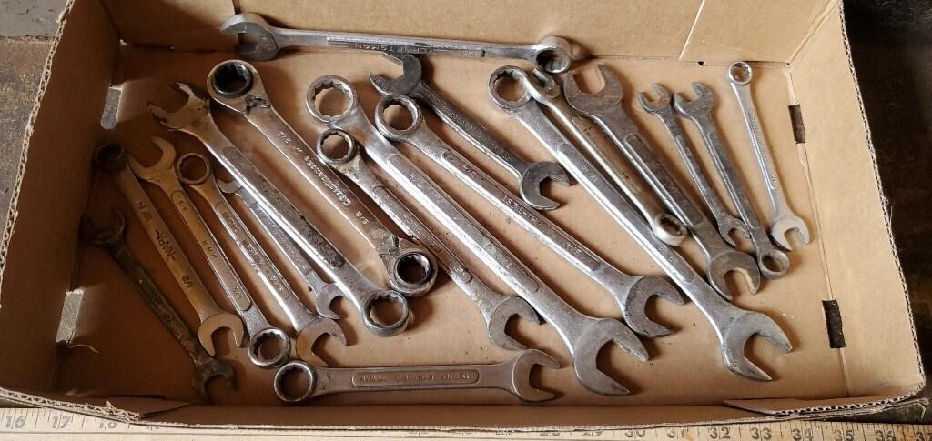 Lot of Wrenches various sizes