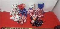 Ty Patriotic Beanie Babies