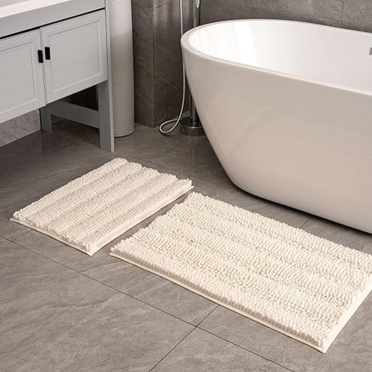 Bathroom Rug Sets 2 Piece Extra Thick Mats Fluffy