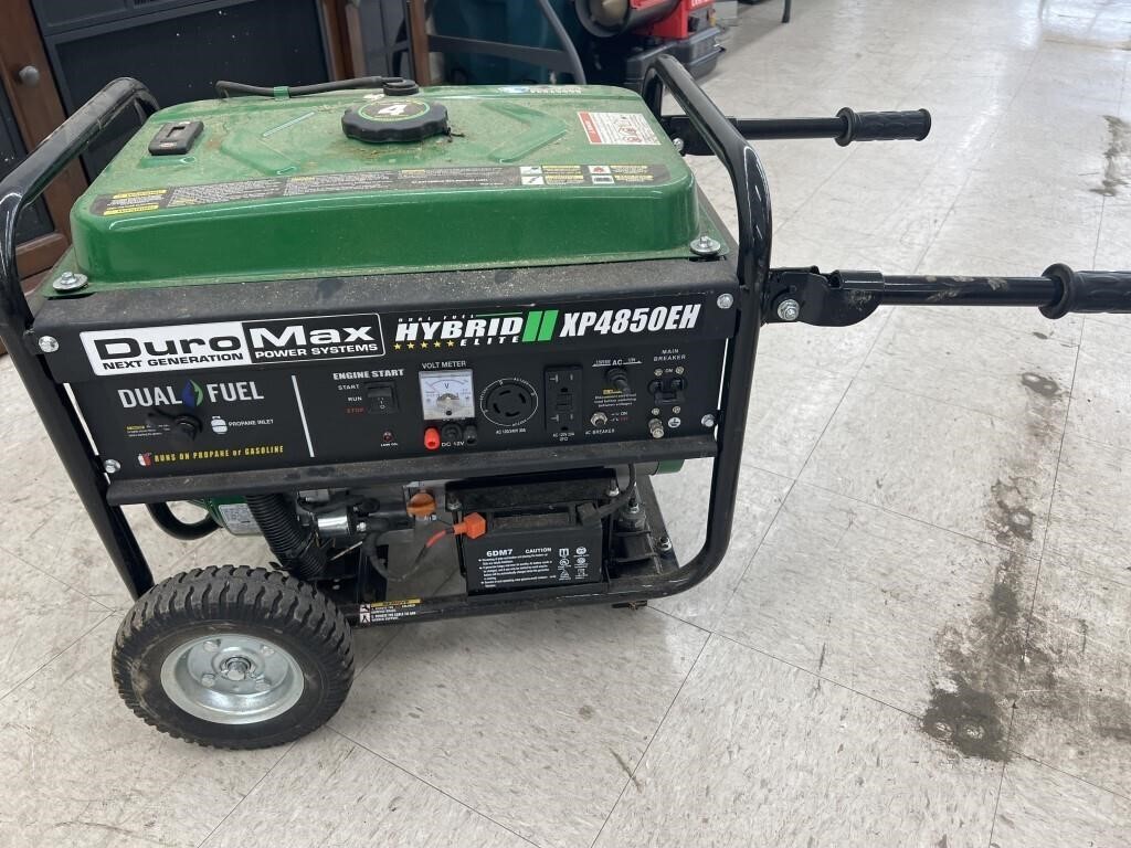 Duro Max XP485OEH Generator (runs)