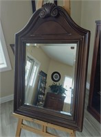 Vintage Tiger Oak Mirror