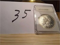 1879-S CH BU+ Morgan Silver Dollar