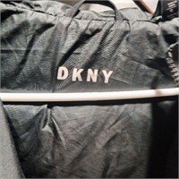 DKNY Black Coat Size Large