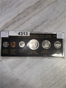 1967 - Silver Coins - Canada's 100th Set